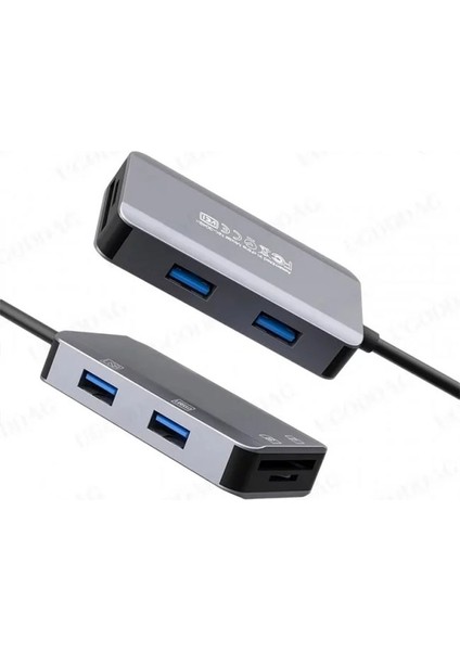 Usb3.0 4port USB Çoklayıcı Hub+Sd-Mikro Sd Kart Okuyucu 6in1