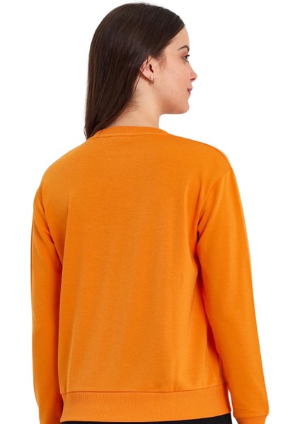 Kadın Penye Likralı Sıfır Yaka Fiha Sweat fiyatları