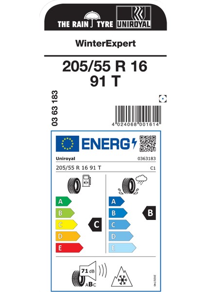 205/55 R16 91T Winterexpert Oto Kış Lastiği (Üretim Yılı: 2024) modelleri