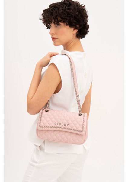 Sısley Kadın Kol Çantası Pembe SLY079