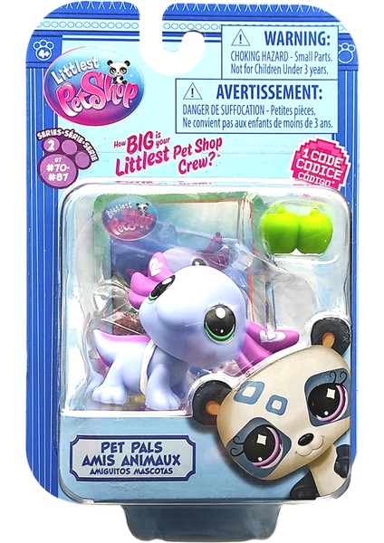 Littlest Pet Shop Tekli Figür 00522 G7#80 Mor Aksolotl