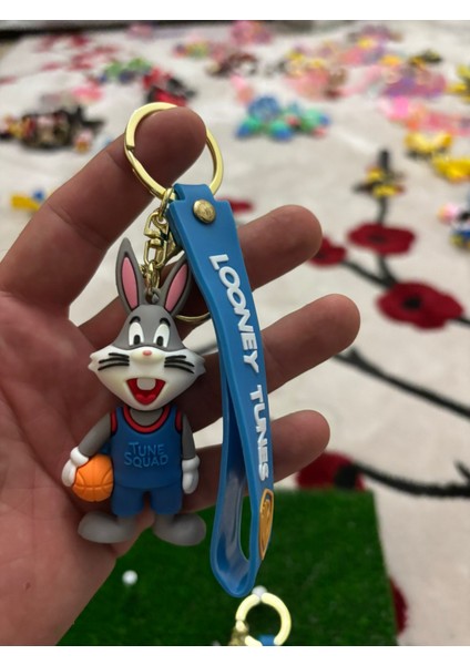 Lüx Büyük Boy Buggs Bunny Anahtarlık - Çanta Aksesuarı - Hediyelik