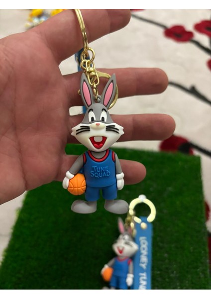 Lüx Büyük Boy Buggs Bunny Anahtarlık - Çanta Aksesuarı - Hediyelik