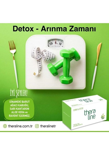 Form & Detox Fonksiyonel Bitki Çayı 2'li Kutu Zengin Vitamin ve Mineral İçeriği fiyatları