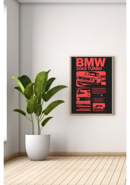 A3 Bmw 2002 Baskılı Poster