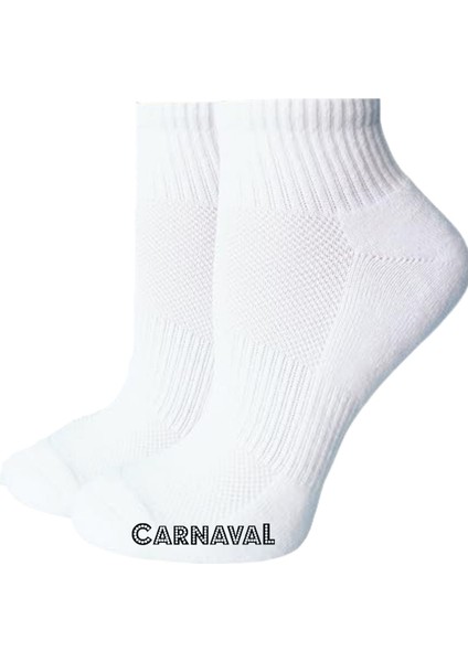 Beyaz Renkli Havlu Patik