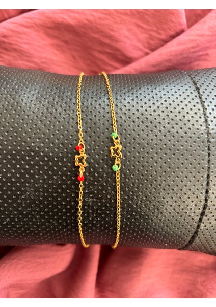 Minimal Altın Kaplama Kelebek Çelik Bileklik Ikili Set Arkadaşlık Bileklik fiyatları