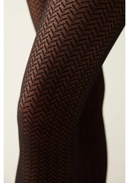 Little Herringbone Kadın Desenli Külotlu Çorap fiyatları