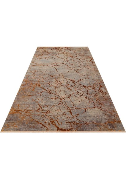 La Paz Lpz 01 Copper Yüksek Alçak Dokulu Yüksek Kaliteli Sık Dokuma Modern Salon Halısı