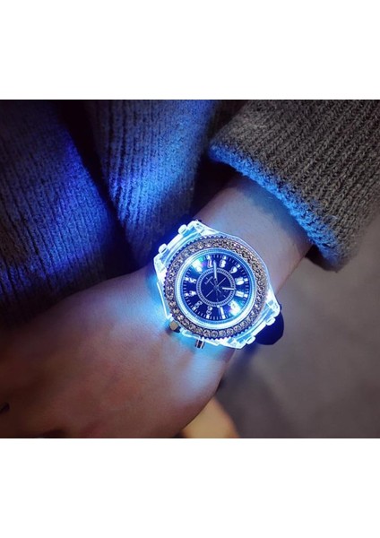 LED Işıklı Kadın Kol Saat modelleri
