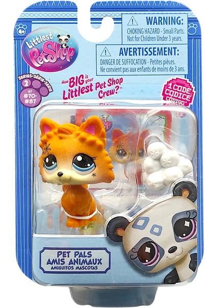 Littlest Pet Shop Tekli Figür 00522 G7#77 Turuncu Köpek