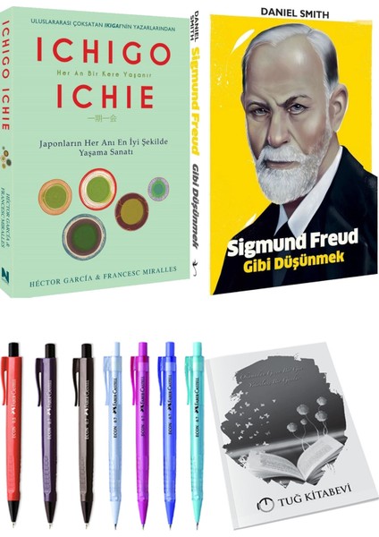 Ichıgo Ichıe ve Sigmund Freud Gibi Düşünmek 2li Set + Hediyeli