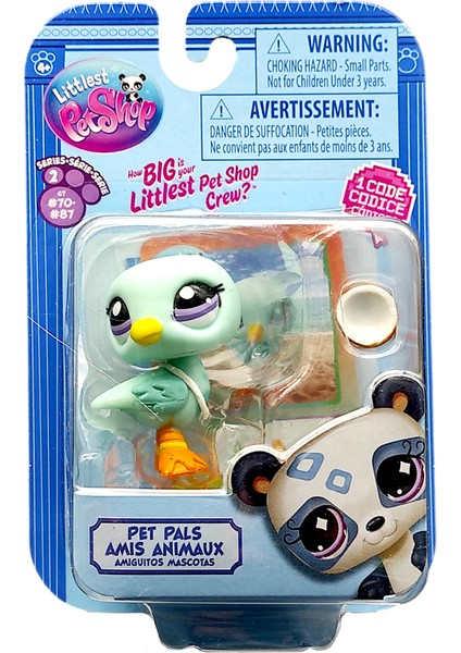 Littlest Pet Shop Tekli Figür 00522 G7#78 Turkuaz Kuş