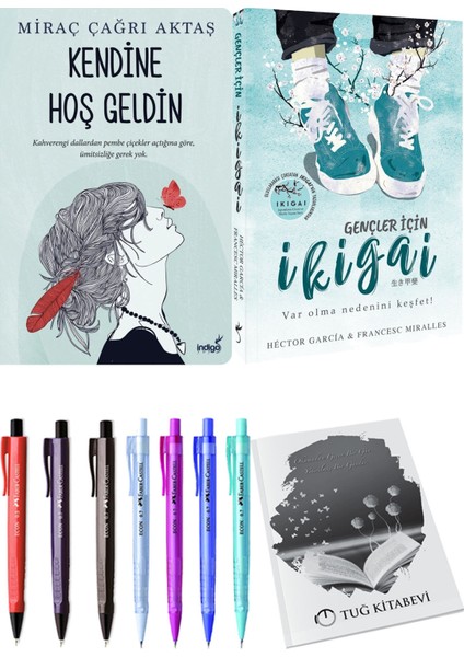 Kendine Hoş Geldin Miraç Çağrı Aktaş ve Gençler İçin Ikıgaı 2li Set + Hediyeli
