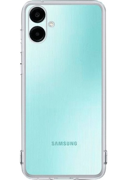 Samsung Galaxy A06 Uyumlu Soft Darbe Kamera Korumalı Dizayn Renkli Yumuşak Silikon Kılıf Arka Kapak + Ekran Koruyucu