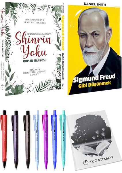 Shinrin Yoku Orman Banyosu ve Sigmund Freud Gibi Düşünmek 2li Set + Hediyeli