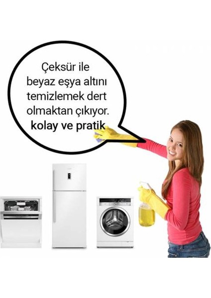 Beyaz Eşya Altlığı Buzdolabı Bulaşık Çamaşır Makinesi Taşıma Altlığı Metal Çeksür fırsatları