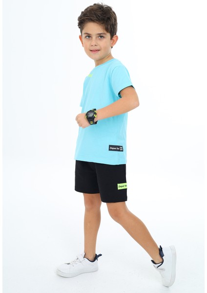 Erkek Çocuk Baskılı Şortlu Takım fiyatları
