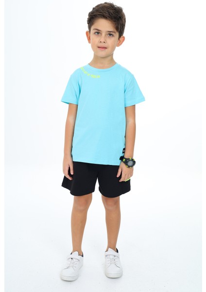 Erkek Çocuk Baskılı Şortlu Takım indirimleri