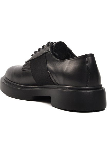 Premium 1240 Siyah Deri Erkek Klasik Ayakkabı fırsatları