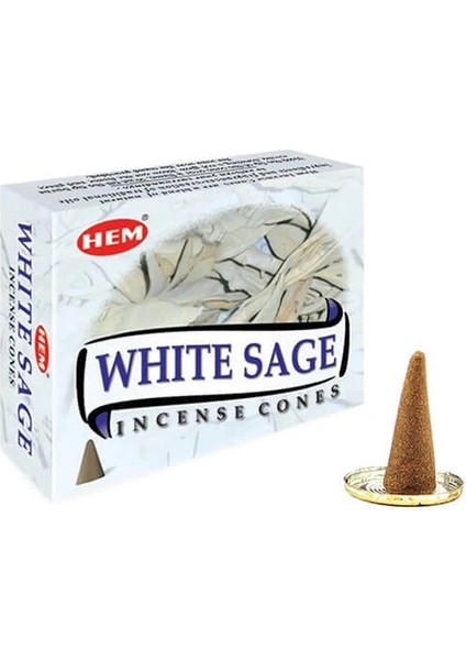 White Sage Cones