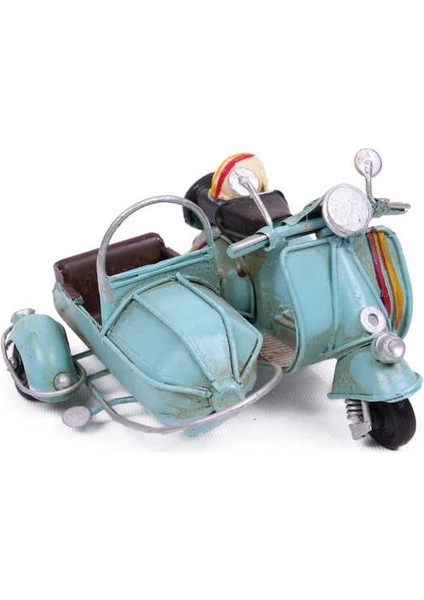 Dekoratif Metal Scooter Sepetli fiyatları