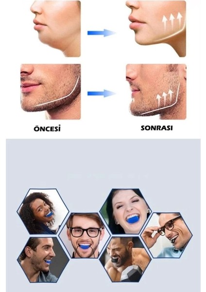 Çene Egzersiz Topu Çene Çizgisi Güçlendirici modelleri