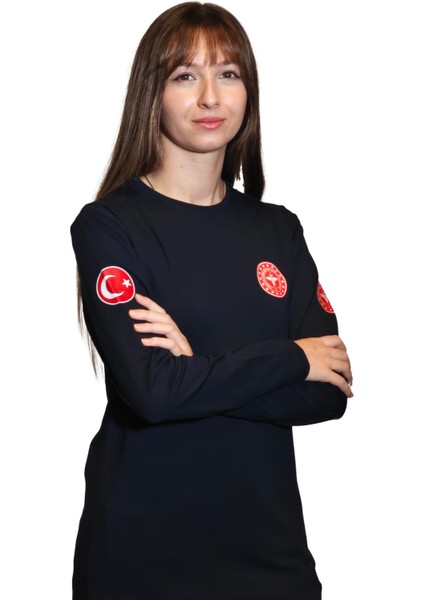 112 Acil Sağlık Uzun Kollu Lacivert Renk Sweat Modeli