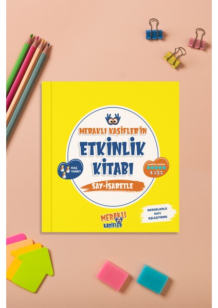 Meraklı Kaşifler 'in Etkinlik Kitabı Say - Işaretle fiyatları