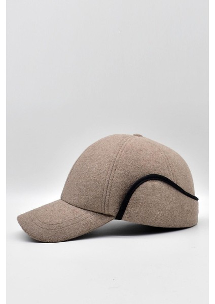 Erkek Polar Kulaklı Kep Şapka-Bej fırsatları