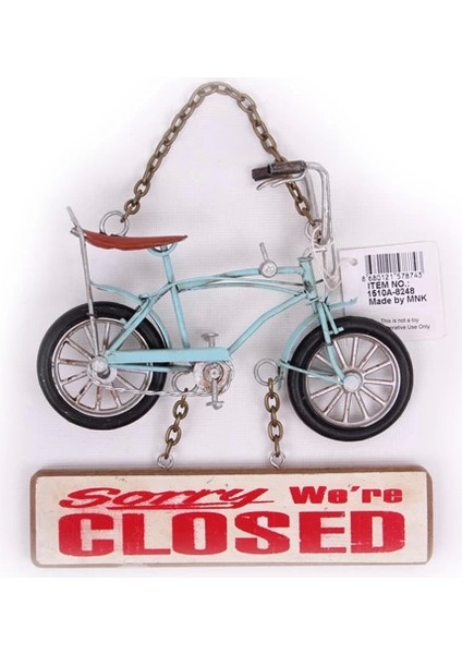 Dekoratif Metal Kapı Yazısı Bisiklet fiyatları