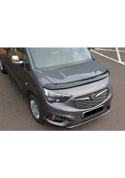 Peugeot Rifter Kaput Uyumlu Rüzgarlığı Parlak Siyah 3mm 2019+ modelleri