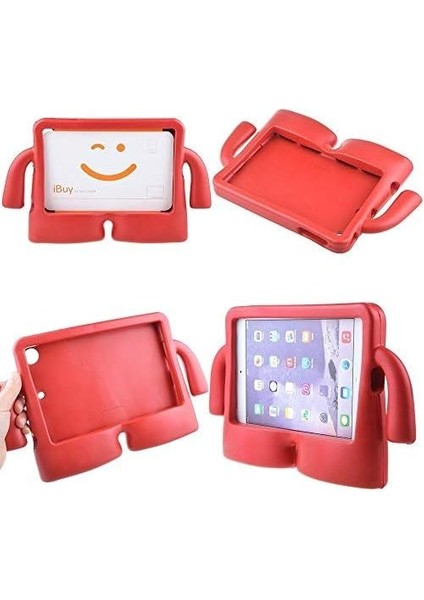 iPad Mini 7 Uyumlu Kapak Çocuklar Için Renkli Figürlü Silikon Kılıf