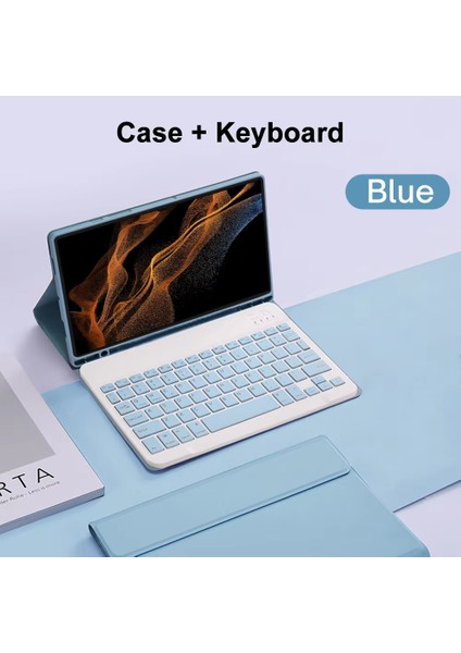 Samsung Tab S10 Ultra SM-X920 14.6 Inç Uyumlu Bluetooth Türkçe Q Klavyeli Kılıfı (Tablet Değildir) fiyatları