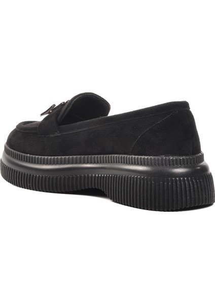 884900 Siyah Süet Kadın Günlük Ayakkabı fırsatları