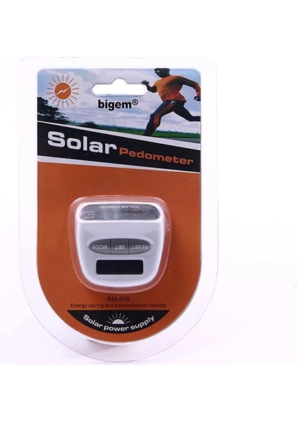 Mepa Tedarik Solarlı Adımsayar Bigem BM-048