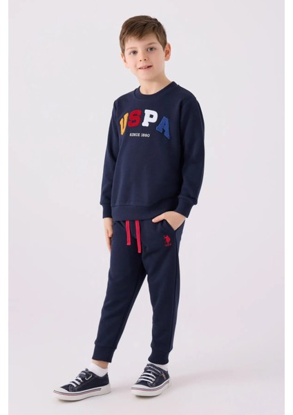 Erkek Çocuk Garson Lacivert Eşofman Takımı 1942G