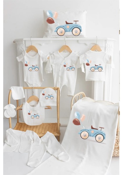 %100 Organik Pamuk 11'li Hastane Çıkış Setimi