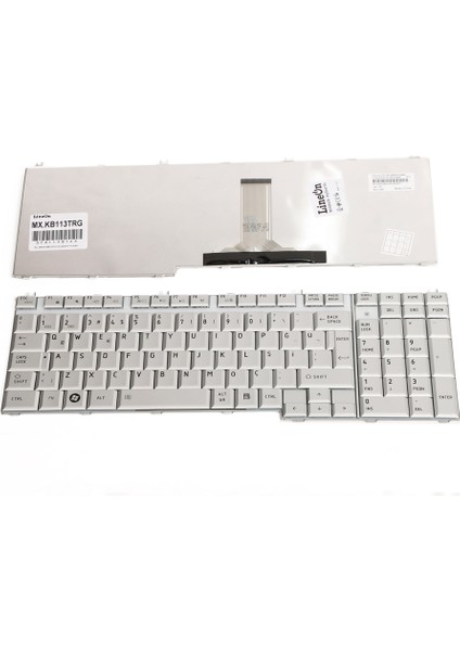 TOSHIBA Qosmio A505 Laptop Klavye Gümüş Türkçe
