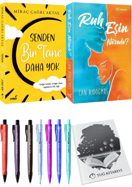 Senden Bir Tane Daha Yok Miraç Çağrı Aktaş ve Ruh Eşin Nerede? Can Aydoğmuş 2li Set + Hediyeli