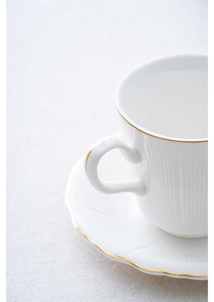 PORWM-06188 Regina Gold 6lı Çay Fincanı Takımı fiyatları