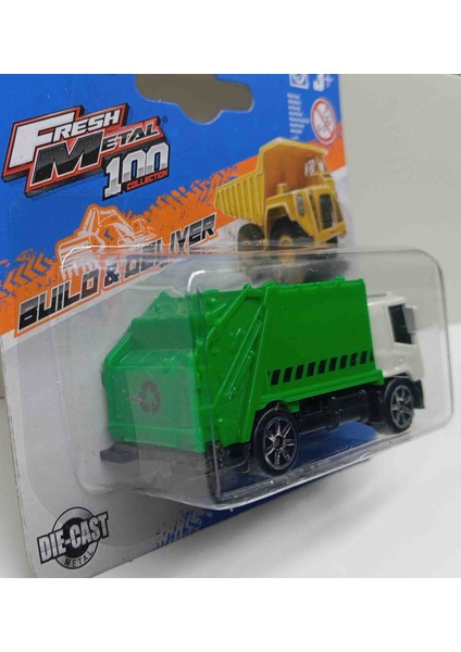 1:64 Çöp Kamyonu ( Küçük Boy Metal) modelleri