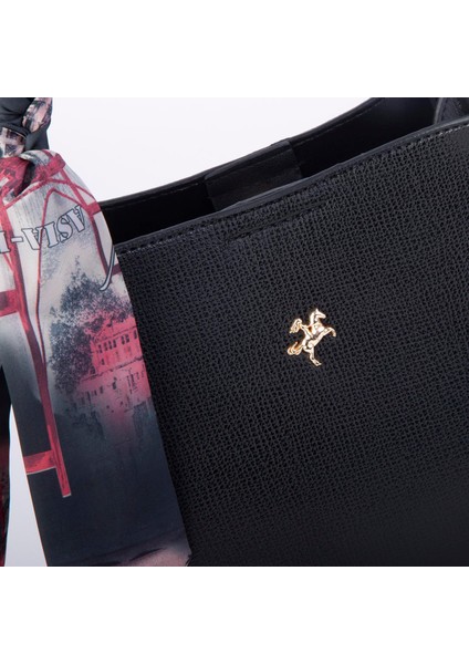 Kadın Şık Sade Midiboy El ve Çapraz Çanta Siyah Liza fiyatları