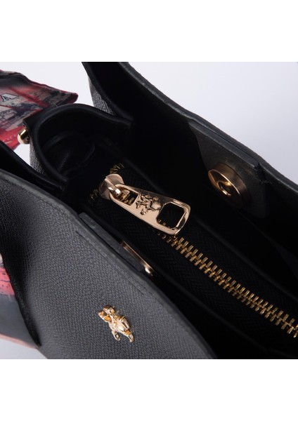 Kadın Şık Sade Midiboy El ve Çapraz Çanta Siyah Liza fırsatları