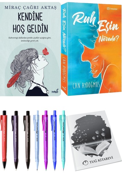 Kendine Hoş Geldin Miraç Çağrı Aktaş ve Ruh Eşin Nerede? Can Aydoğmuş 2li Set + Hediyeli