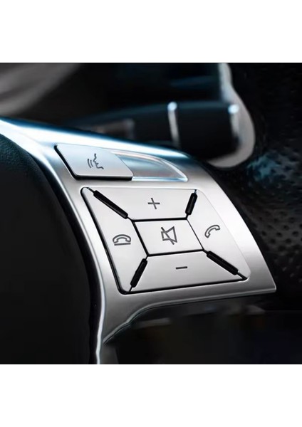 Mercedes E Serisi W212 Direksiyon Tuş Kaplaması Gümüş 2013-2016 fiyatları
