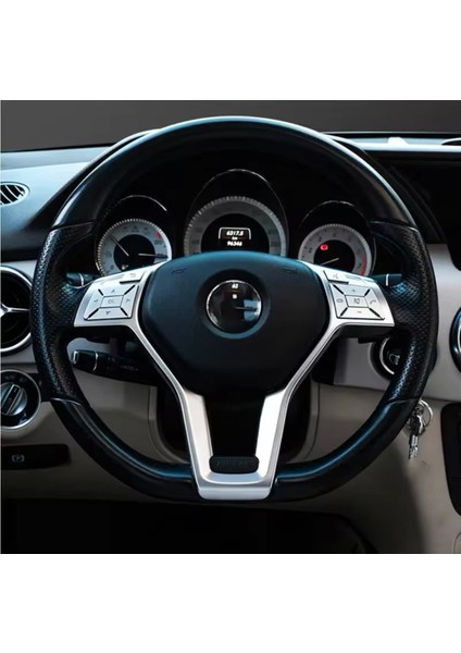 Mercedes E Serisi W212 Direksiyon Tuş Kaplaması Gümüş 2013-2016 indirimleri
