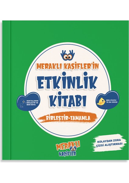 Meraklı Kaşifler 'in Etkinlik Kitabı Birleştir - Tamamla
