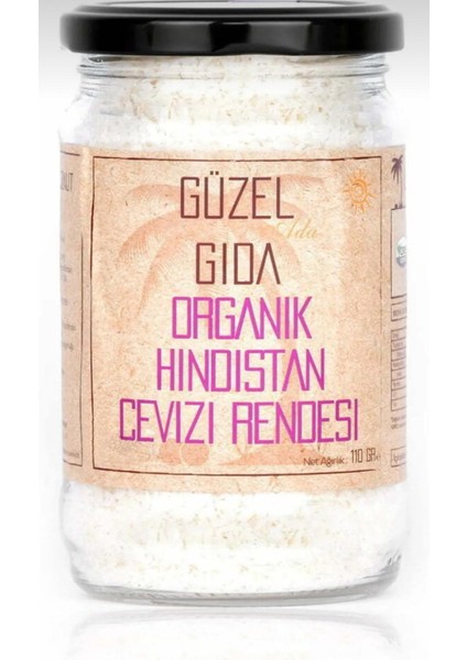 Organik Hindistan Cevizi Rendesi 110 gr