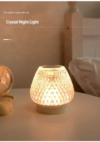 Renkleri Dokunmatik Değişebilen Kristal Gece Lambası ve Hoparlör Bluetooth Müzik Çalar fiyatları